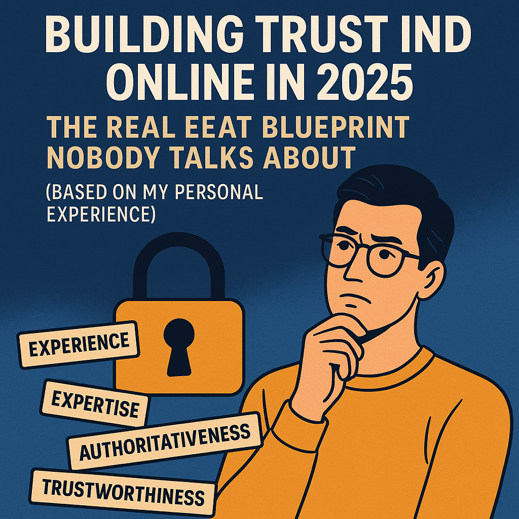 Building Trust Online in 2025: The Real EEAT Blueprint Nobody Talks About (Based on My Personal Experience)