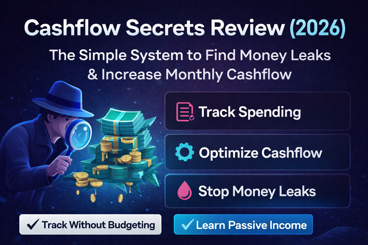 Cashflow Secrets Review (2026): The Simple System to Find Money Leaks & Increase Monthly Cashflow